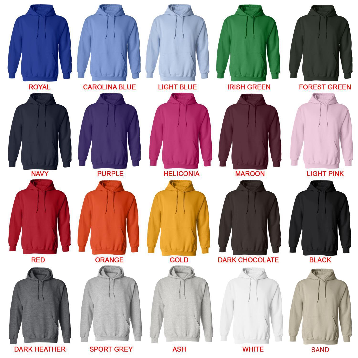 hoodie color chart - Fire Punch Merch