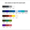 tank top color chart - Fire Punch Merch