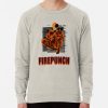 ssrcolightweight sweatshirtmensoatmeal heatherfrontsquare productx1000 bgf8f8f8 6 - Fire Punch Merch